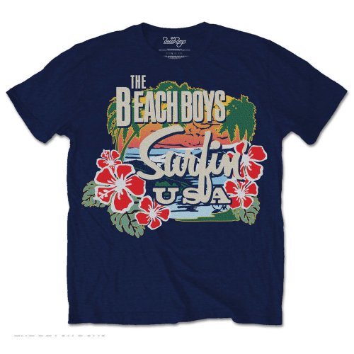 The Beach Boys Unisex T-Shirt: Surfin USA Tropical