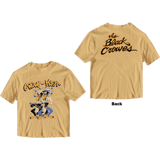 The Black Crowes Unisex T-Shirt: Crowe Mafia (Back Print)