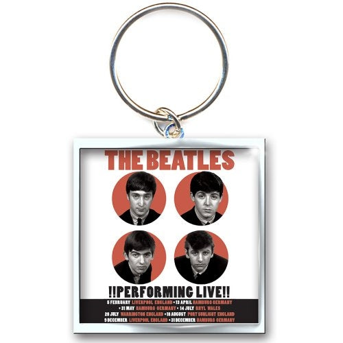 The Beatles Keychain: 1962 Performing Live (Photo-print)