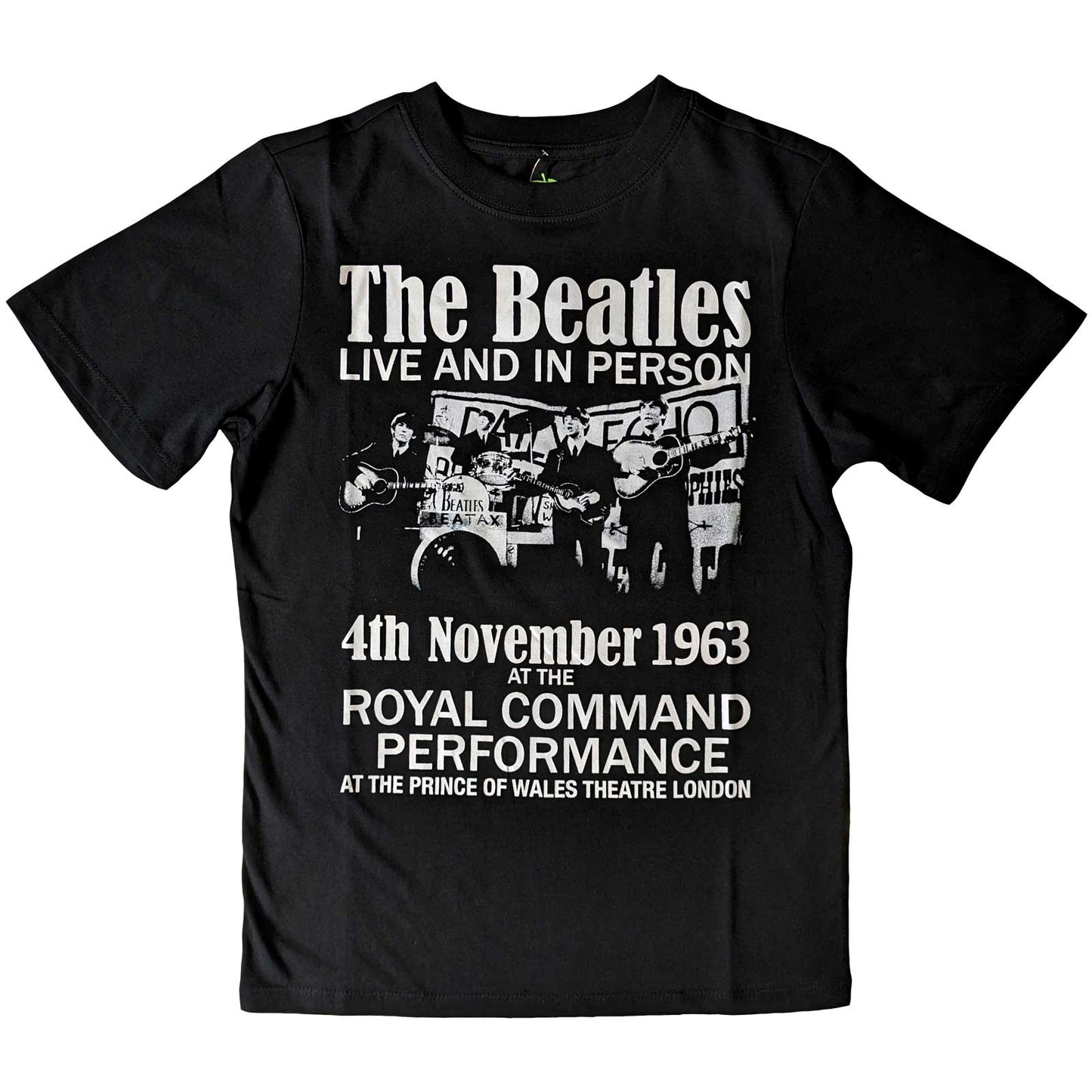 The Beatles Kids T-Shirt: Live & in Person
