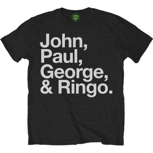 The Beatles Unisex T-Shirt: John, Paul, George & Ringo