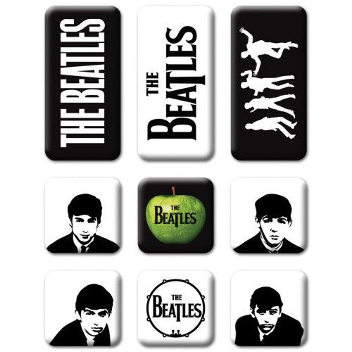 The Beatles Fridge Magnet Set: Classic Icons