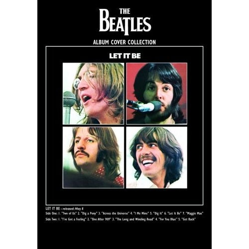 The Beatles Postcard: Let it Be (Large)