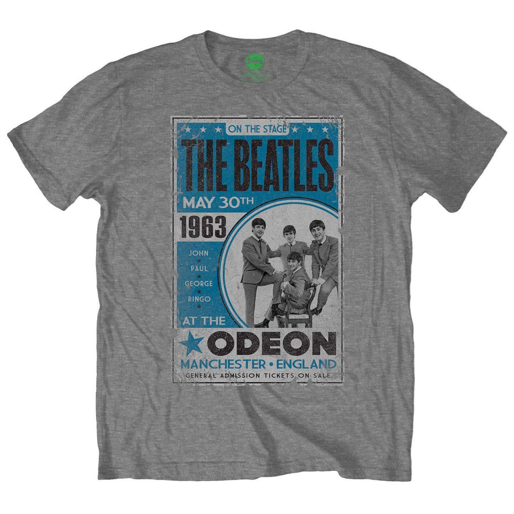 The Beatles Unisex T-Shirt: Odeon Poster