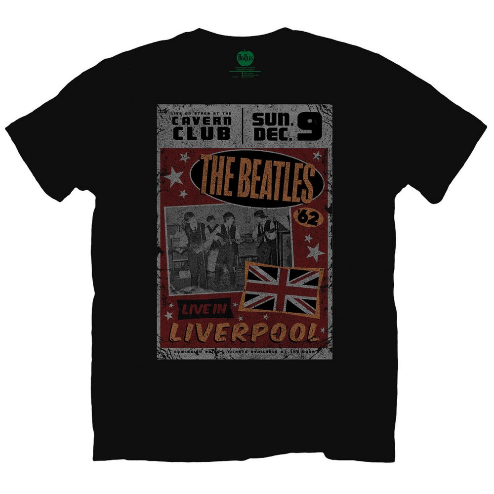 The Beatles Unisex T-Shirt: Live in Liverpool