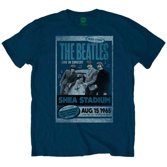 The Beatles Unisex T-Shirt: Shea Stadium 1965