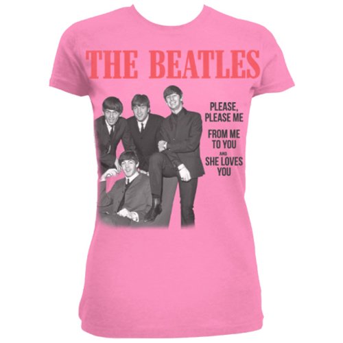 The Beatles Ladies T-Shirt: Please, Please Me