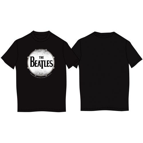 The Beatles Unisex T-Shirt: Drum Skin