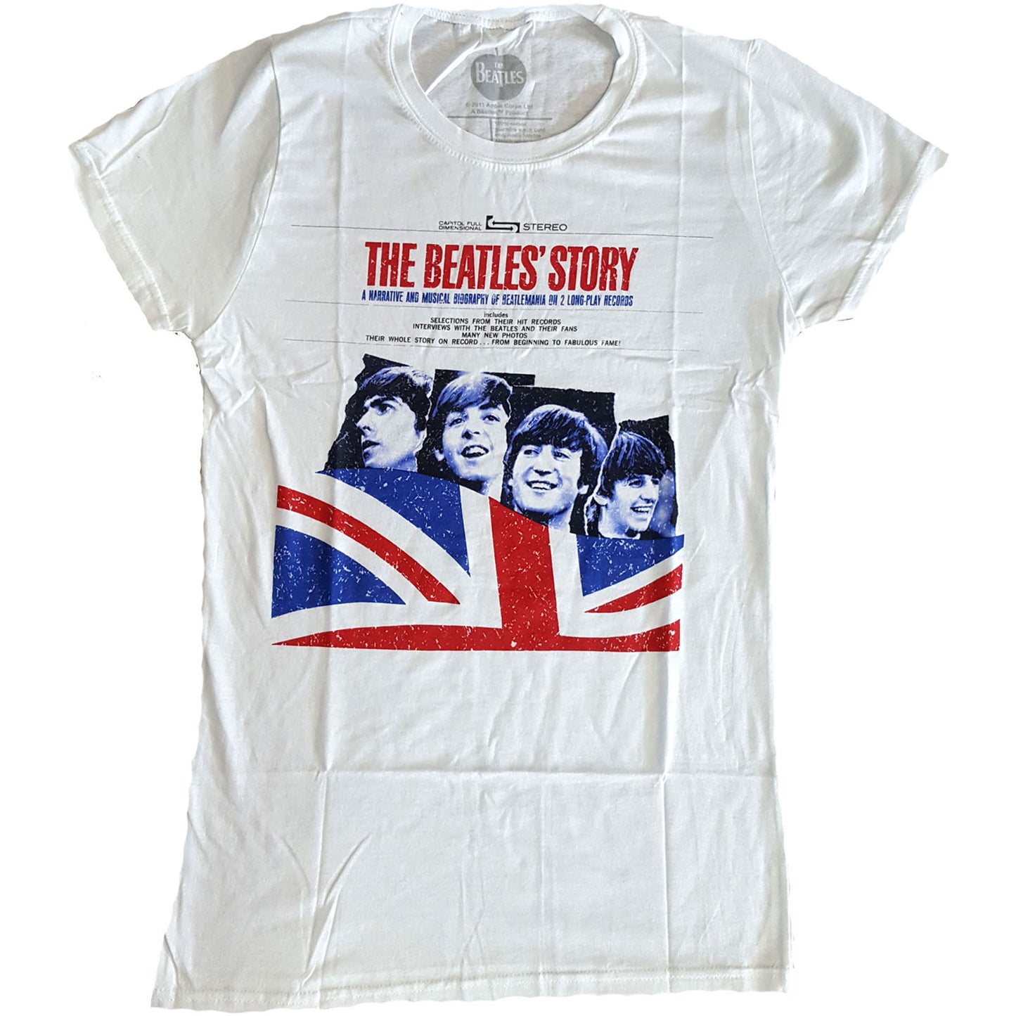 The Beatles Ladies T-Shirt: The Beatles Story