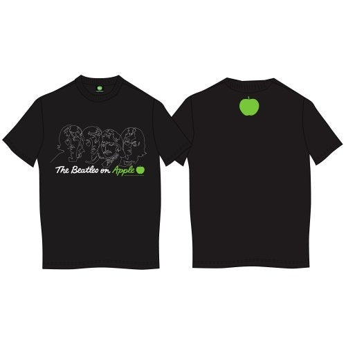 The Beatles Unisex T-Shirt: On Apple (Back Print)