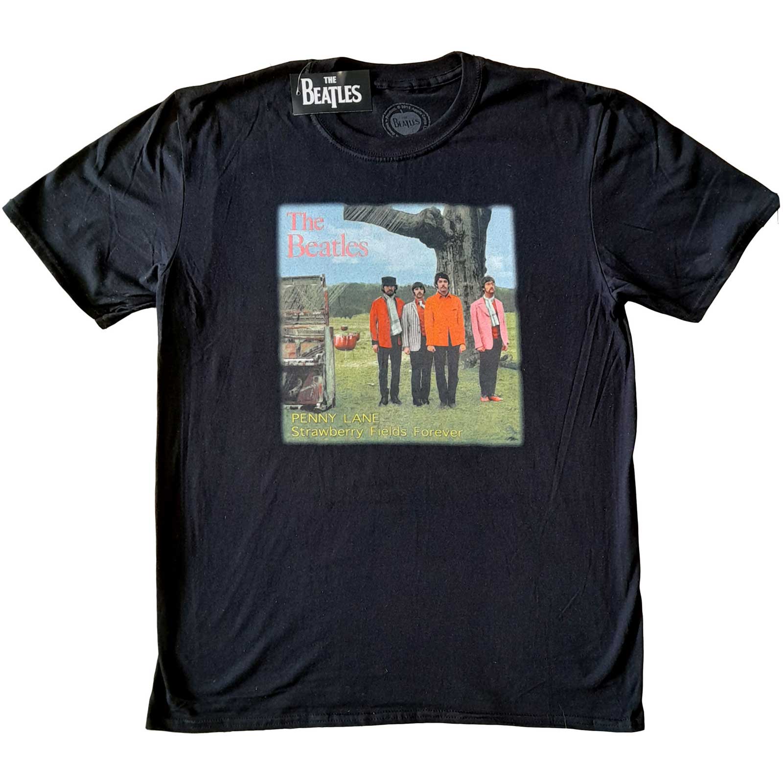 The Beatles Unisex T-Shirt: Strawberry Fields Forever