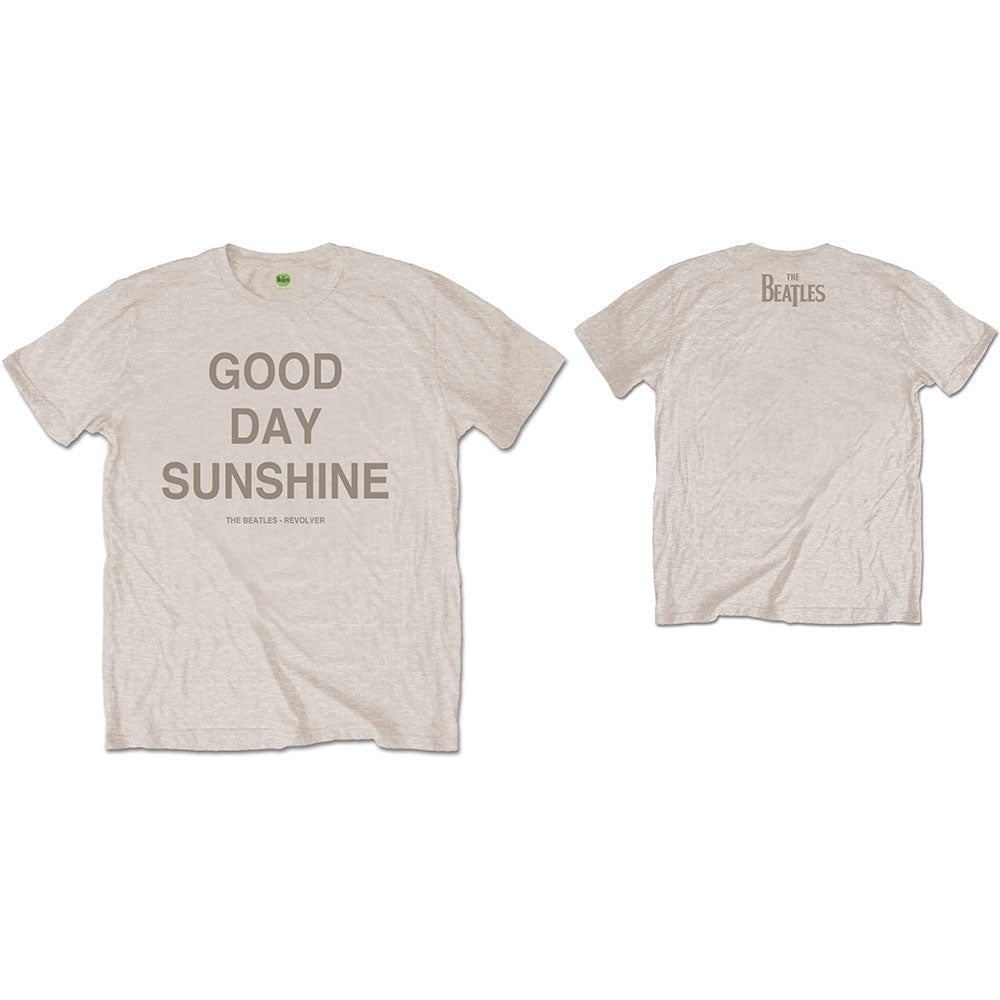 The Beatles Unisex T-Shirt: Good Day Sunshine (Back Print)