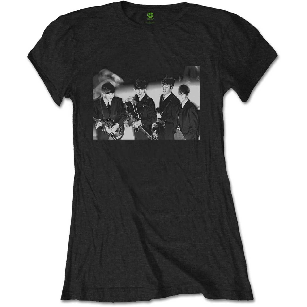 The Beatles Ladies T-Shirt: Smiles Photo