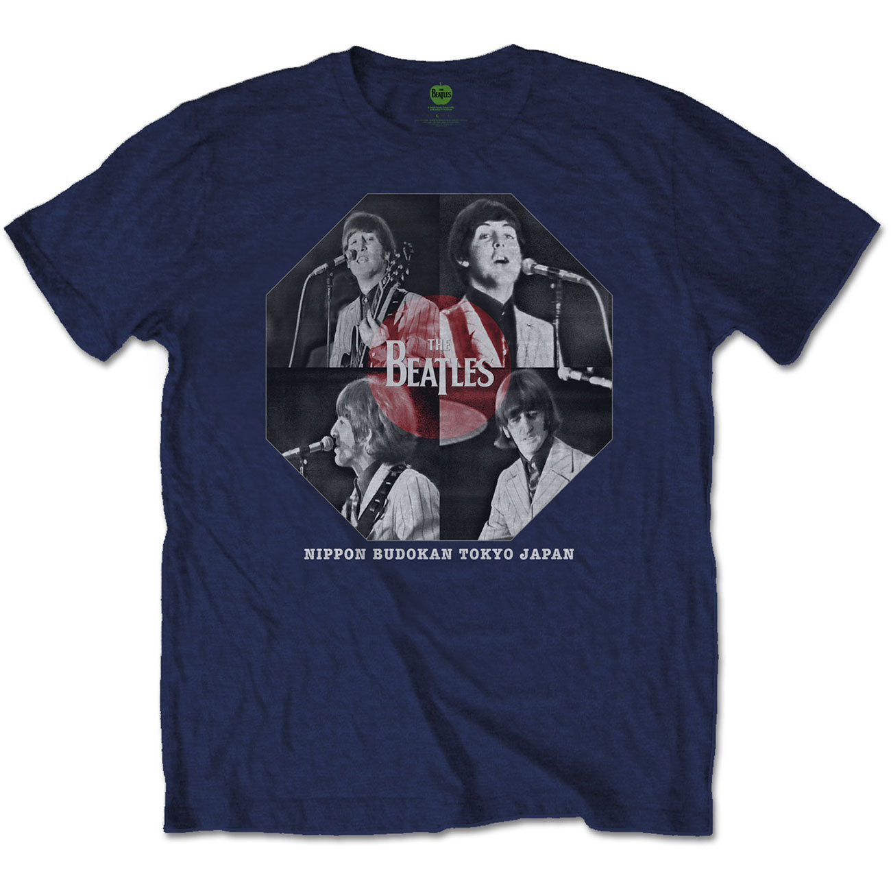 The Beatles Unisex T-Shirt: Budokan Octagon