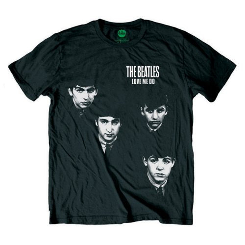 The Beatles Unisex T-Shirt: Love Me Do faces
