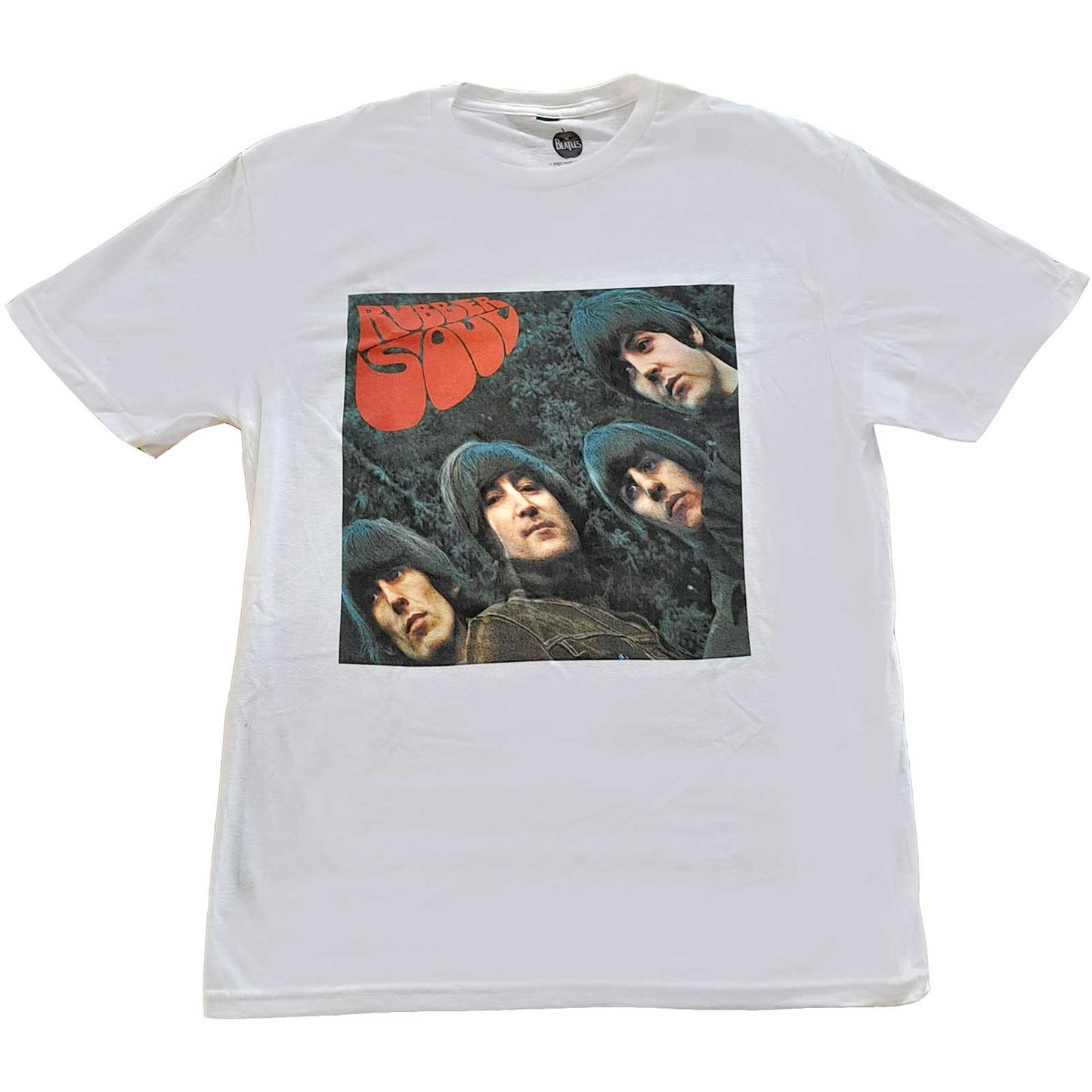 The Beatles Unisex T-Shirt: Rubber Soul Album Cover