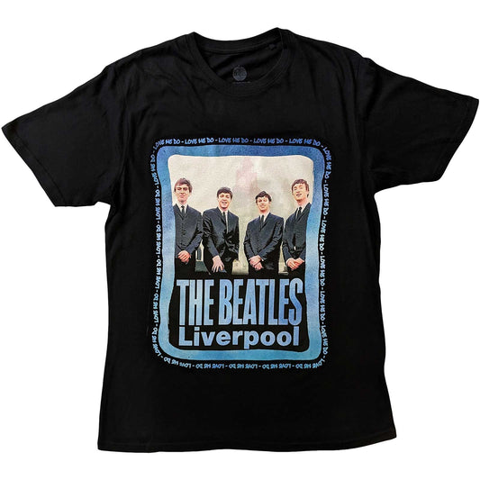 The Beatles Unisex T-Shirt: Pier Head Frame