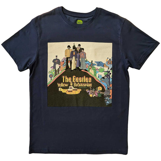 The Beatles Unisex T-Shirt: Yellow Submarine Album Cover
