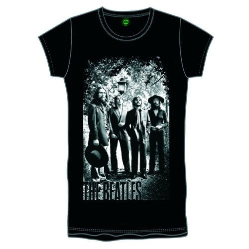 The Beatles Ladies T-Shirt: Tittenhurst Lamppost (Foiled)