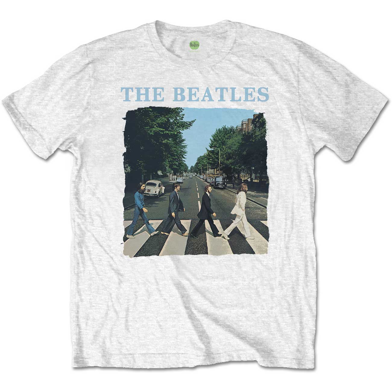 The Beatles Unisex T-Shirt: Abbey Road & Logo (Retail Pack)