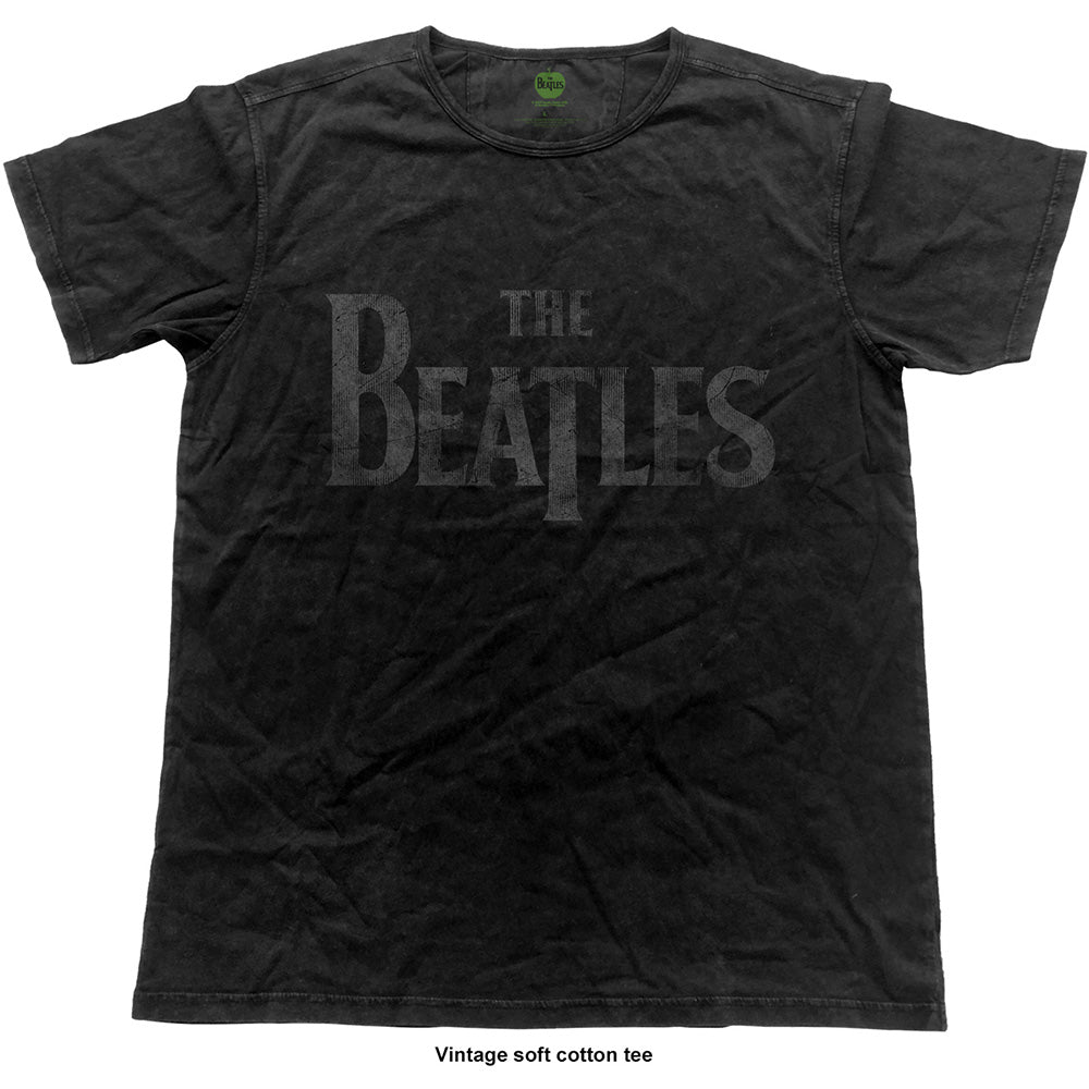 The Beatles Unisex Vintage T-Shirt: Logo