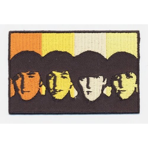 The Beatles Standard Patch: Heads in Bands (Iron On)