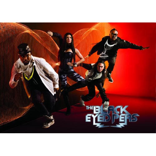 The Black Eyed Peas Postcard: Boom Boom Pow (Standard)