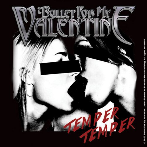 Bullet For My Valentine Single Cork Coaster: Temper Temper