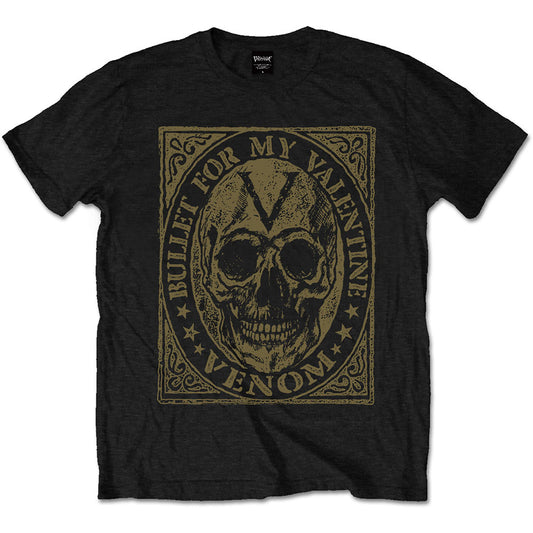 Bullet For My Valentine Unisex T-Shirt: Venom Skull