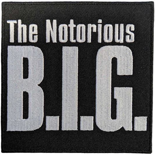 Biggie Smalls Standard Patch: The Notorious