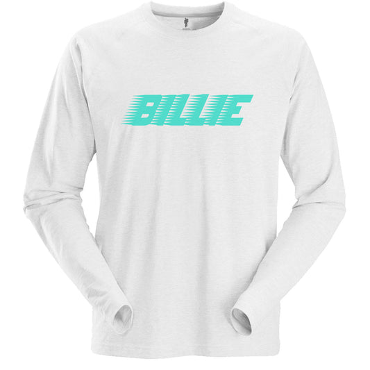Billie Eilish Unisex Long Sleeve T-Shirt: Racer Logo