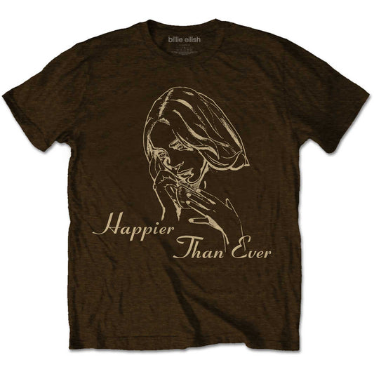 Billie Eilish Unisex T-Shirt: Happier Than Ever