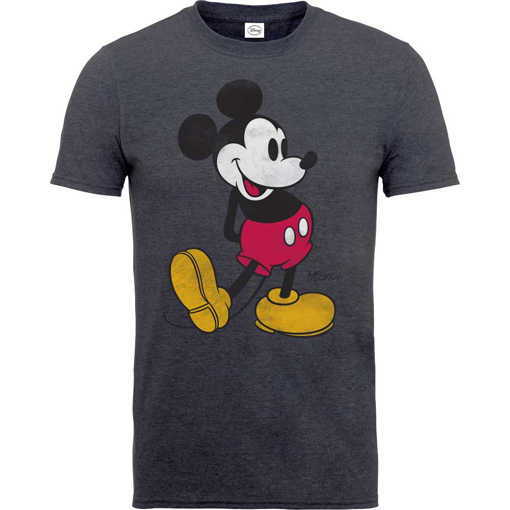 Disney Unisex T-Shirt: Mickey Mouse Classic Kick Colour (XX-Large)