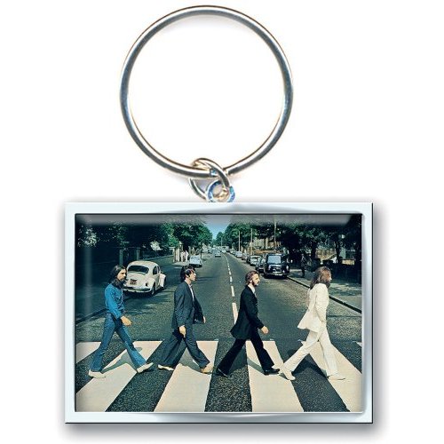 The Beatles Keychain: Abbey Road Crossing (Photo-print)