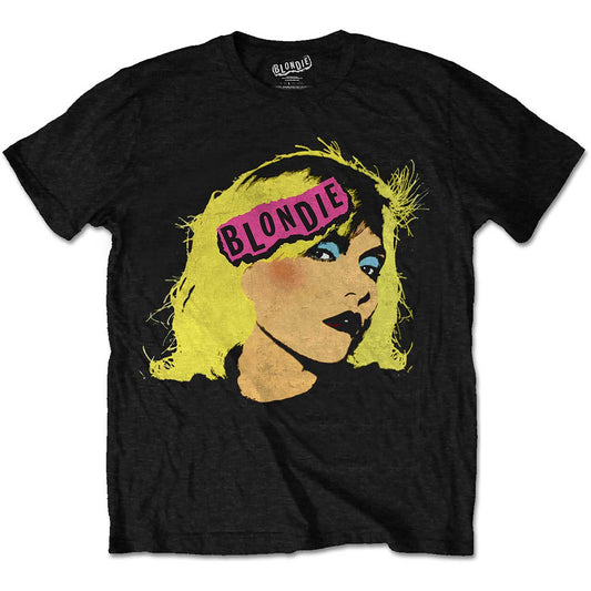 Blondie Unisex T-Shirt: Punk Logo (Retail Pack) (X-Large)