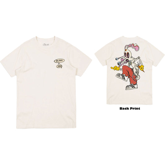 Blink-182 Unisex T-Shirt: Roger Rabbit (Back Print)