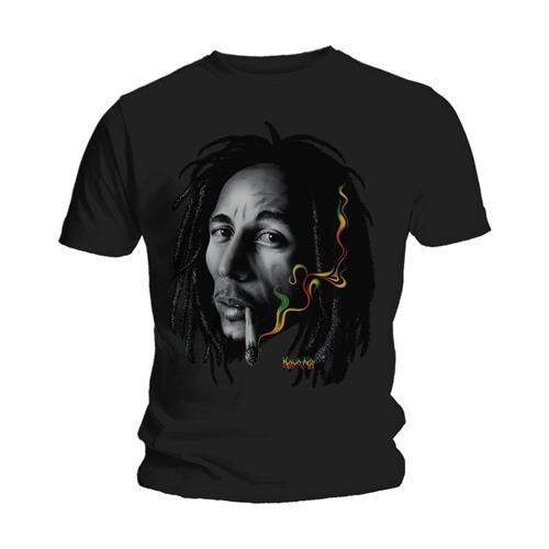 Bob Marley Unisex T-Shirt: Rasta Smoke