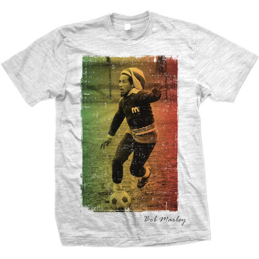 Bob Marley Unisex T-Shirt: Rasta Football