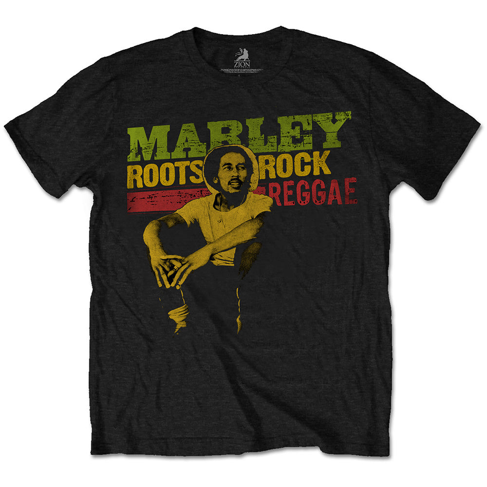 Bob Marley Unisex T-Shirt: Roots, Rock, Reggae
