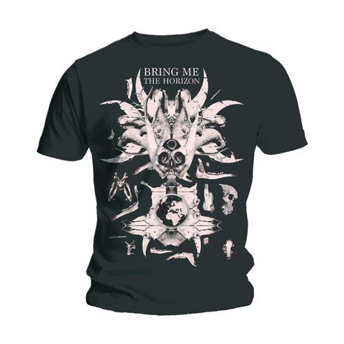 Bring Me The Horizon Unisex T-Shirt: Skull & Bones (XX-Large)