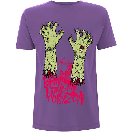 Bring Me The Horizon Unisex T-Shirt: Zombie Hands