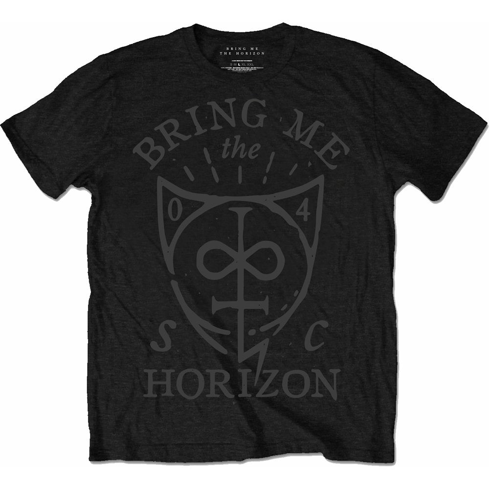 Bring Me The Horizon Unisex T-Shirt: Hand Drawn Shield
