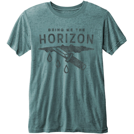 Bring Me The Horizon Unisex T-Shirt: Wound (Burnout) (X-Small)