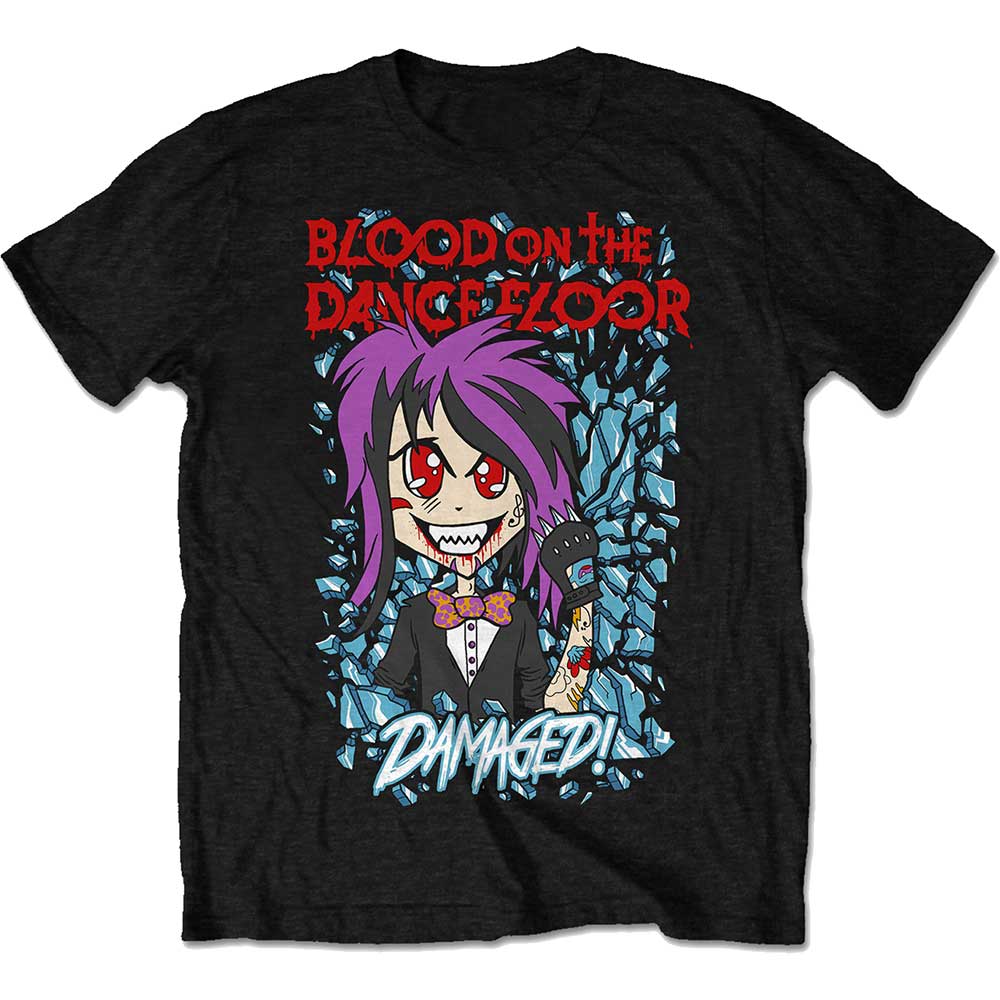 Blood On The Dance Floor Unisex T-Shirt: Damaged (Retail Pack)