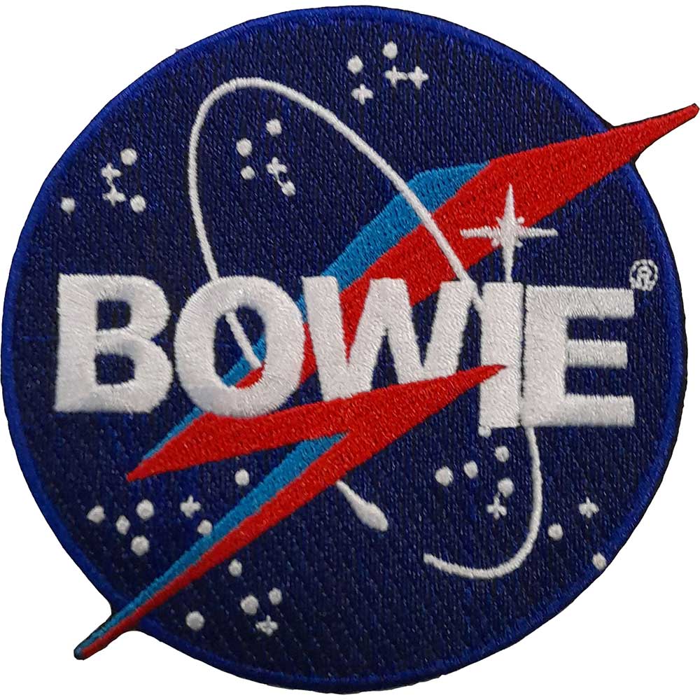 David Bowie Standard Patch: NASA