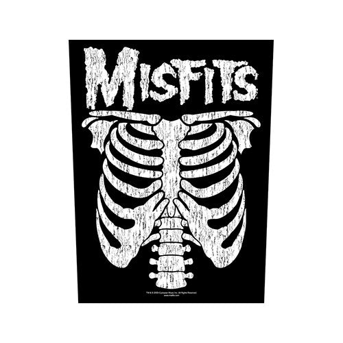 Misfits Back Patch: Ribcage