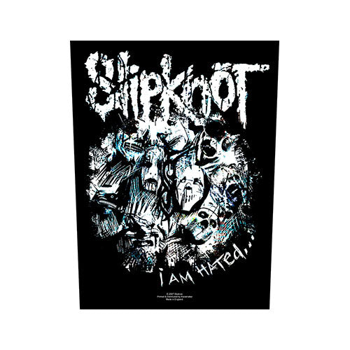 Slipknot Back Patch: I am Hated