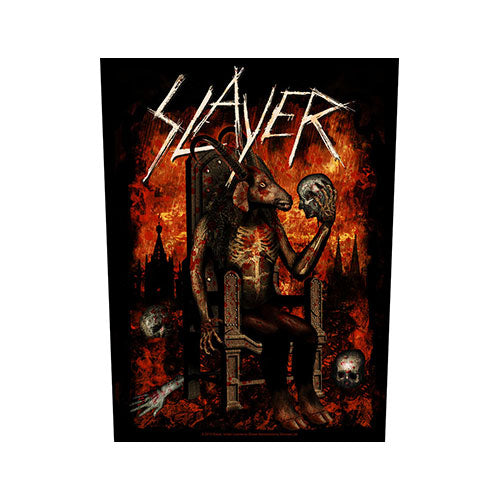 Slayer Back Patch: Devil on Throne