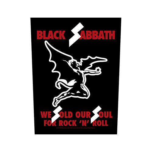 Black Sabbath Back Patch: We Sold Our Souls