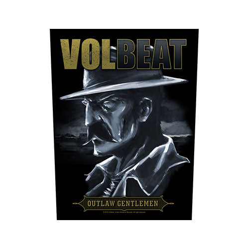 Volbeat Back Patch: Outlaw Gentlemen